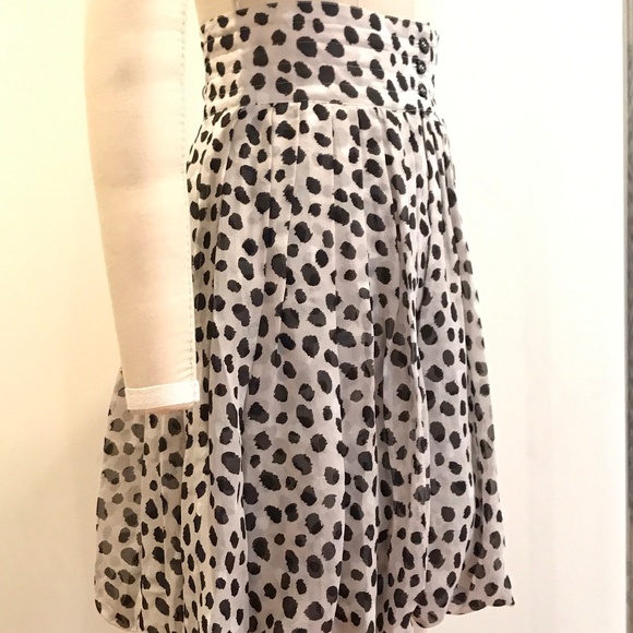 Yves Saint Laurent High Waisted Silk Skort - NWOT - Picture 4 of 12